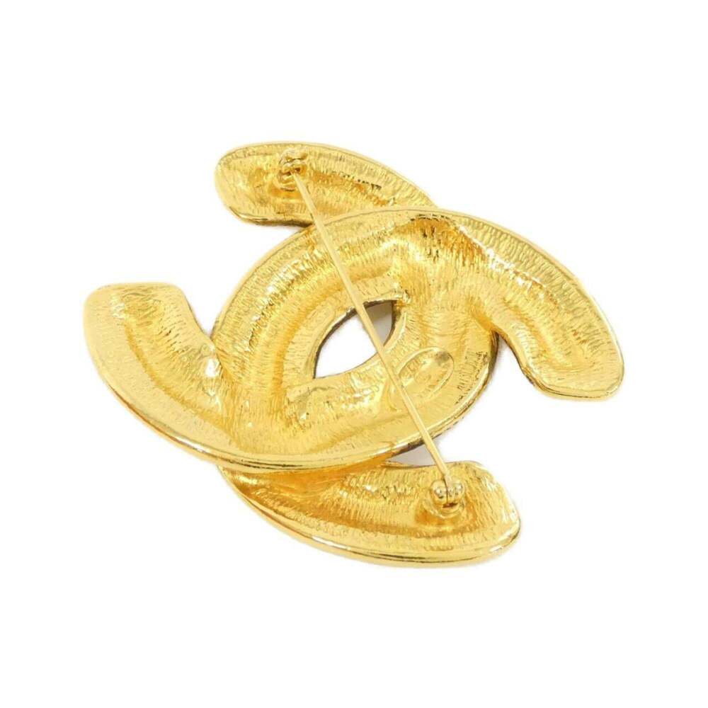 CHANEL Authentic Gold Brooch - Picture 2 of 3